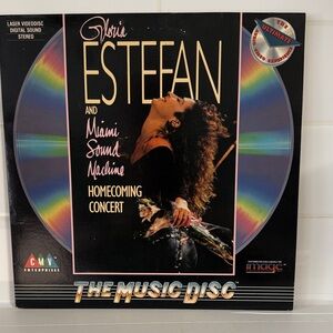 Gloria Estefan Homecoming Concert Laserdisc